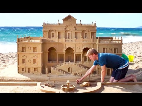 Top 10 MOST INSANE Sandcastles EVER BUILT