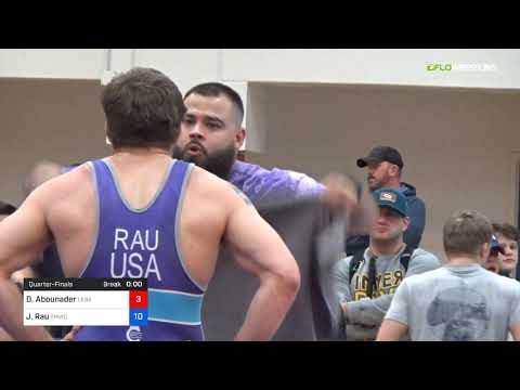 FS/FS 86 KG - QF - Domenic Michael Abou Nader (LIB) Vs. Josef Rau (TMWC)