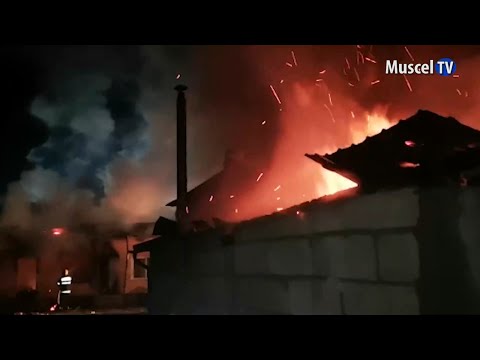 Jurnal MUSCEL TV 13.12.2021 Primăria Beleți Negrești incendiată