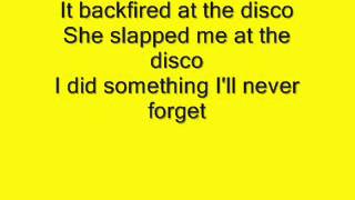 The wombats-backfire at the disco lyrics