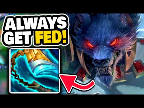 Step by step guide to GET FED EVERY GAME on WARWICK Jungle!!