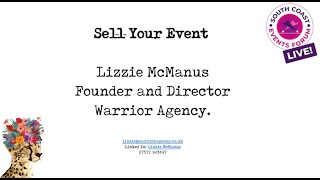 How to Sell Your Event