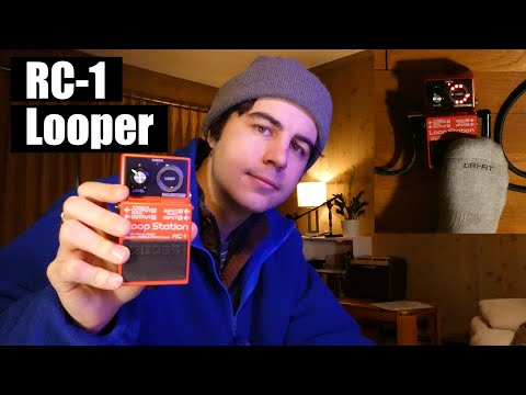 Boss RC-1 Loop Station How to Use/Demo