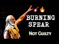 Burning Spear - Not Guilty (lyric video)