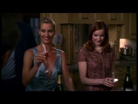 Gabrielle Kisses Tom At Bree's Party - Desperate Housewives 2x11 Scene