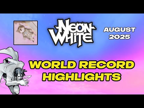 Neon White World Record Highlights - August 2025