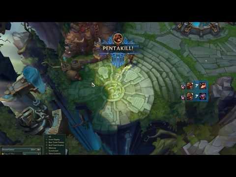 BRAND - Quadrakill While dead + Pentakill League of Legends