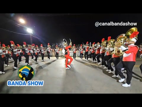 Banda Marcial FANJUCA no Concurso de Bandas e Fanfarras de Taperoá 2024