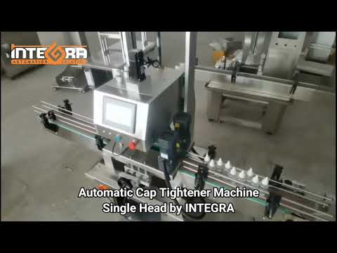 Automatic Cap Tightener Machine Single Head by INTEGRA