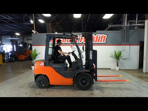 TOYOTA 8-Series 8FDU25 5,000lb Diesel #0148 - Forklift For Sale