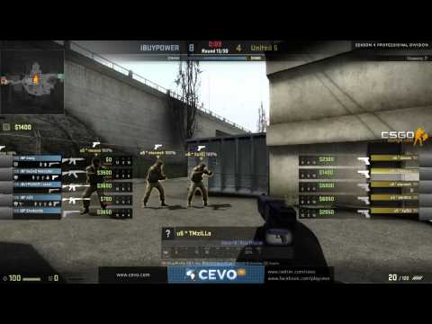 CEVO-Pro CS:GO Season 4: iBUYPOWER vs. United 5 - Week 3:1 on de_nuke