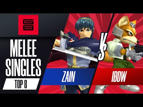 Zain vs iBDW - Top 8 Melee Singles - Genesis 8 | Marth vs Fox