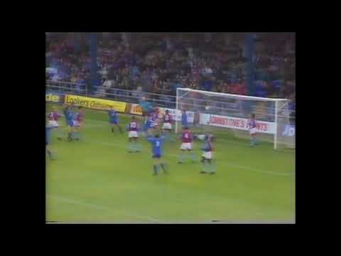 Oldham Athletic v Aston Villa 24-10-1992