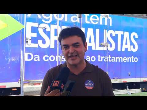 CARRETA  DA SAÚDE  DO GOV. FEDERAL, CHEGA EM  DOM PEDRO MARANHÃO