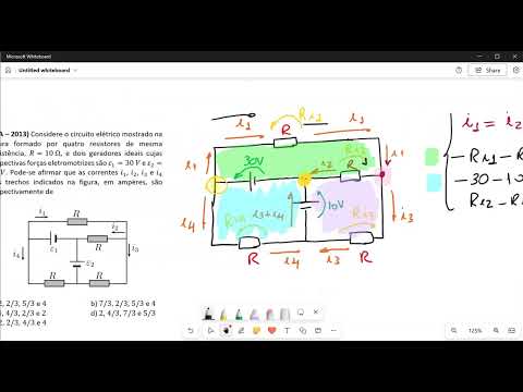 Exercício - ITA 2013 sobre ELETRODINÂMICA