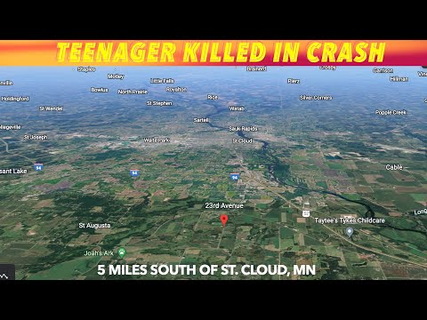 Teenager Killed In Crash Near St. Cloud, Minnesota