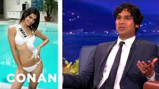 Kunal Nayyar&#39;s Tips On Being Married To Miss India - CONAN on TBS