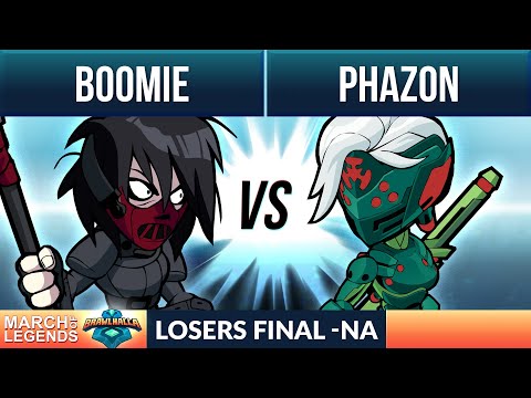 Boomie vs Phazon - Losers Final - March Of Legends NA 1v1