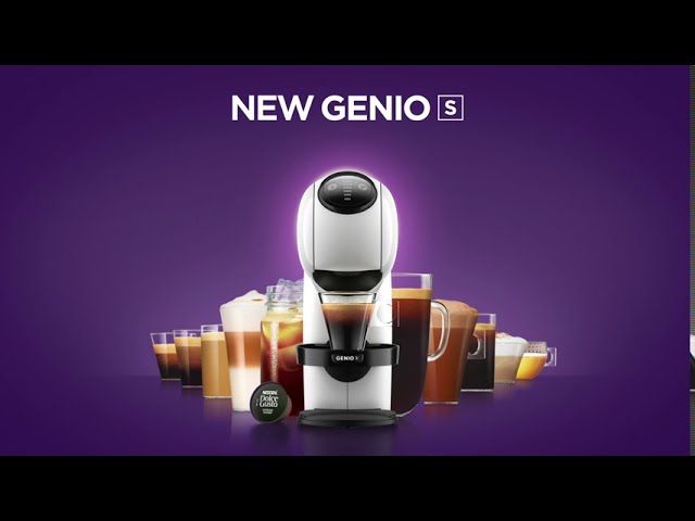Macchina da caffè a capsule Dolce Gusto Krups Genio S Basic 0,8 L 15 bar Bianca video