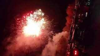 Herbst Kirmes 2024 Eberswalde Eisenspalterei Abschlussfeuerwerk