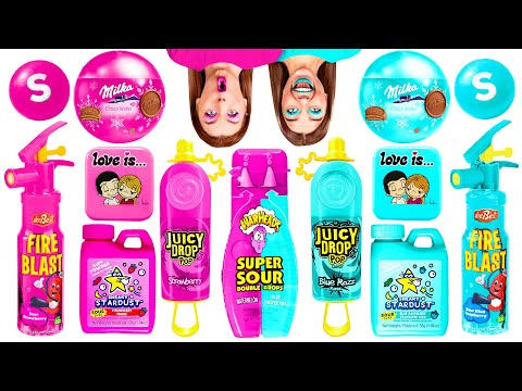 Pink Food vs Blue Food Color Challenge | Funny Situations by GoFun Challenge