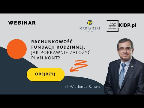 Plan kont fundacji rodzinnej #fundacjarodzinna #rachunkowość