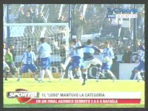 GIMNASIA 3 - ATLETICO RAFAELA 0