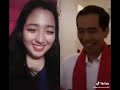 Pak Jokowi Di Kagetin Sama Cewe Cewe Cantik