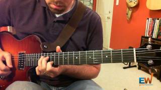 How to play &quot;More Than One Way Home&quot; solo by Keb&#39; Mo&#39;