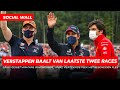 Verstappen baalt van laatste twee races,  Sainz viert derde plek met bescheiden fles | Social Wall