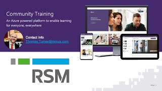Microsoft Community Training Platform - Overview with Microsoft 365 Co