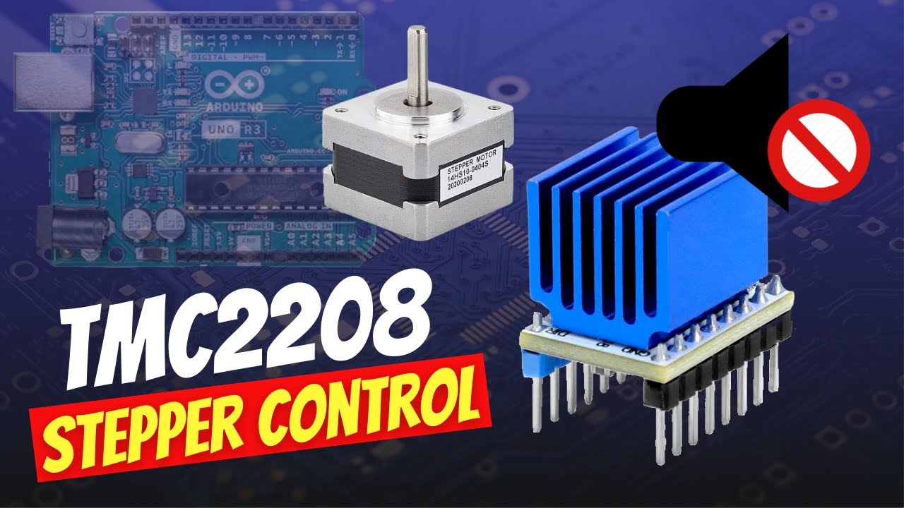 TMC 2208 - Super Quiet Stepper Motor Driver - 5min Guide