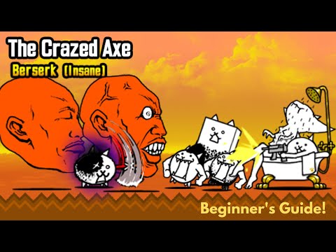 How to Beat The Crazed Axe Easily! | Battle Cats Berserk (Insane)