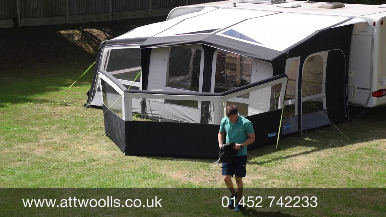 Watch video Kampa Pro Air Break Pitching & Packing Video (Real Time) Now Kampa Pro Air Break Pitching & Packing Video (Real Time)