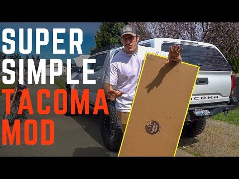The 15 Minute Mod You Didnt Know You Needed | Toyota Tacoma Mountain Hatch