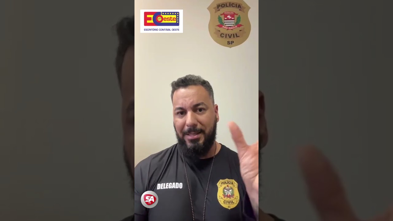 Em São Paulo, para cumprimento de 12 mandados de busca e apreenssão, delegado de Itapiranga detalha investigação sobre crimes de estelionato
