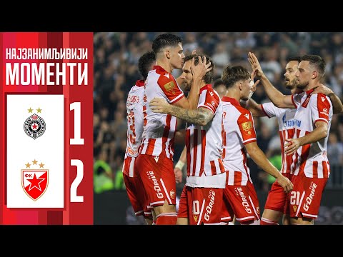 Партизан - Црвена звезда 1:2, најбољи моменти