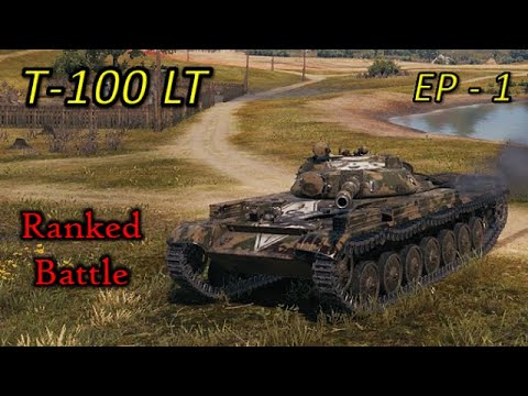 World of Tanks - T-100 LT - Malinovka | 8,4K Combined Damage - Ranked Battle | #1