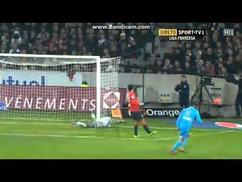 ¡¡Dos paradones de VINCENT ENYEAMA en 2 minutos!! Lille - Marseille, LIGUE 1.