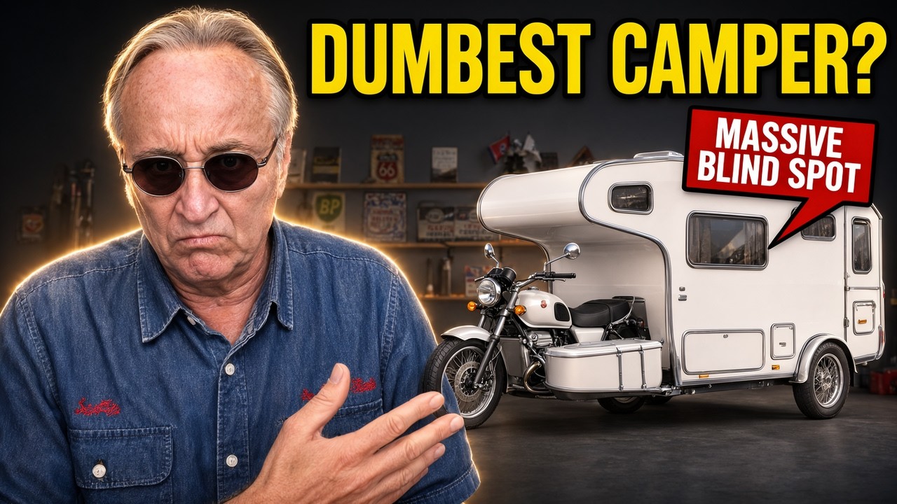 This New Sidecar Motorhome Is the Dumbest Thing I’ve Ever Seen (And GM Is Late to the Game Again)