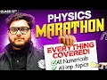 class 12th physics marathon 🔥 all numericals important topics covered ⚡️