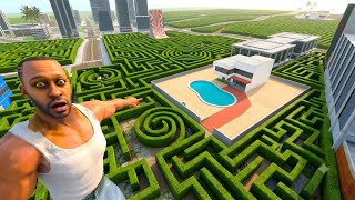 Franklin Stuck in Deepest Maze - INDIAN BIKE DRIVING 3D