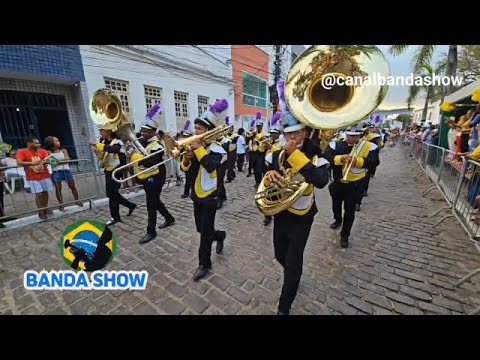 Banda Marcial FAMUSA no desfile de 7 de Setembro 2024