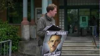 President Obama disgraced at Federal Building - Post Office