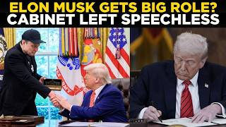 Donald Trump LIVE | Trump Shocks Cabinet With Surprise Move to Hand Elon Musk Bigger Role | US News MQDEFAULT Thumbnail