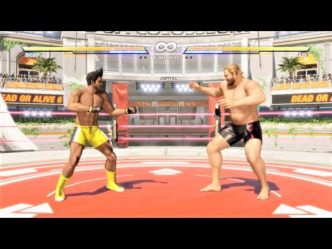 Diego vs Bass (Hardest AI) - Dead or Alive 6