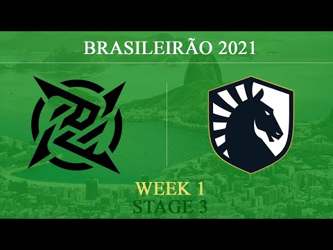 NiP vs TL @Coastline | Brasileirão 2021 - Stage 3 | Ninjas in Pyjamas vs Team Liquid  Week 1