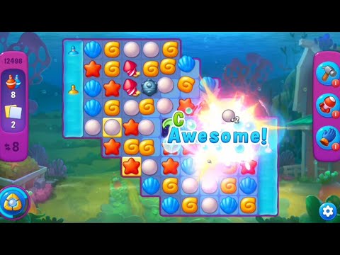 Fishdom 12498 Super Hard Level - NO 💣🧨💥