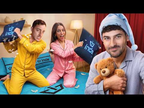 הזמנתי את החברים שלי למסיבת פיג׳מות! (כל הלילה)