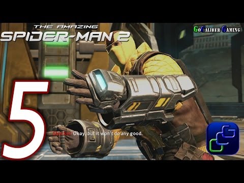 The Amazing Spider-Man 2 Walkthrough - Part 5 - Raid On Oscorp, Shocker BOSS Battle
